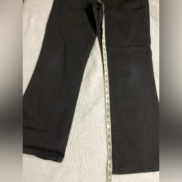 LRL Jeans Womens Black Manhattan Bootcut Denim Stretch Size - Picture 2 of 11